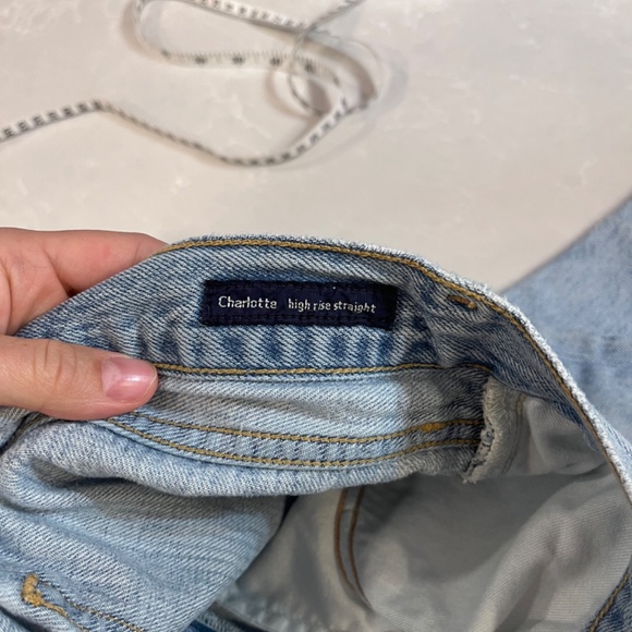 citizines of humanity charlotte highrise straight jeans size 28, - Picture 5 of 5